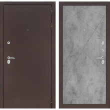 Входная дверь CLASSIC антик медный 24 - Бетон светлый