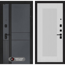 Входная дверь EVOLAB 30 - Белый рельеф софт